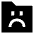 Cute Folder Emoji Sad Icon from Sharp Solid Set