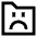 Cute Folder Emoji Sad Icon from Sharp Line Set
