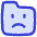 Cute Folder Emoji Sad Icon from Flex Duo Set