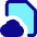 Document File Cloud Online Backup Icon from Core Pop Set