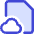 Document File Cloud Online Backup Icon from Core Duo Set