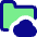 Document Folder Cloud Online Backup Icon from Core Pop Set