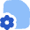 Document Setting Gear Icon from Flex Flat Set
