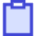 Empty Clipboard Icon from Sharp Duo Set