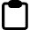Empty Clipboard Icon from Core Remix Set