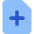 File Add Icon from Core Flat Set