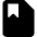 File Bookmark icon - Free transparent PNG, SVG. No sign up needed.