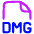 File Dmg Icon from Plump Neon Set