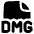 File Dmg Icon from Plump Solid Set