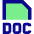 File Doc Icon from Sharp Pop Set