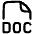 File Doc Icon from Plump Line Set