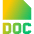 File Doc Icon from Sharp Gradient Set