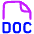 File Doc Icon from Plump Neon Set