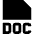 File Doc Icon from Sharp Solid Set