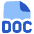 File Doc Icon from Plump Flat Set
