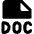 File Doc Icon from Core Solid Set