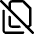 File Document Copy Duplicate Off Icon from Core Line Set