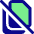File Document Copy Duplicate Off Icon from Core Pop Set