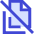 File Document Copy Duplicate Off Icon from Sharp Duo Set