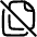 File Document Copy Duplicate Off Icon from Plump Line Set