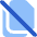 File Document Copy Duplicate Off Icon from Core Flat Set