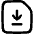 File Document Download Save Icon from Flex Line Set