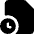 File Document Edit History Icon from Core Solid Set