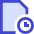 File Document Edit History Icon from Sharp Duo Set