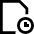 File Document Edit History Icon from Sharp Line Set