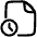 File Document Edit History Icon from Plump Line Set