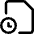 File Document Edit History Icon from Core Line Set