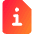 File Document Info Quick Reference Icon from Core Gradient Set