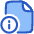 File Document Info Quick Reference Icon from Plump Duo Set