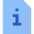 File Document Info Quick Reference Icon from Sharp Flat Set
