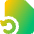 File Document Restore Page Icon from Core Gradient Set