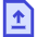 File Document Upload Publish Icon from Sharp Duo Set