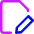 File Edit Icon from Core Neon Set