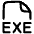 File Exe Icon from Plump Line Set