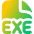 File Exe Icon from Flex Gradient Set