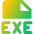 File Exe Icon from Core Gradient Set