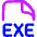 File Exe Icon from Flex Neon Set