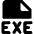 File Exe Icon from Core Solid Set
