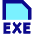 File Exe Icon from Sharp Pop Set
