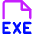 File Exe Icon from Core Neon Set