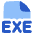 File Exe Icon from Plump Flat Set