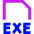 File Exe Icon from Sharp Neon Set