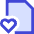 File Favorite Heart Icon from Sharp Duo Set