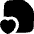File Favorite Heart Icon from Flex Solid Set