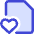 File Favorite Heart Icon from Core Duo Set