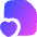 File Favorite Heart Icon from Flex Gradient Set